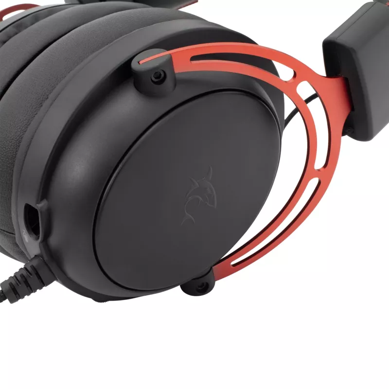 Auscultadores White Shark GH-2341 Gorilla preto/vermelho