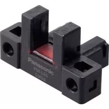 Barreira ótica de garfo Panasonic PM-L65 tipo L, comutação clara/escura, 5–24 VDC