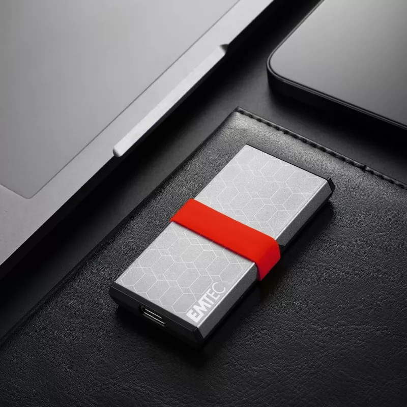 Emtec X205 Mini 1 TB USB Type-C USB 3.2 Gen 2x2 prateado