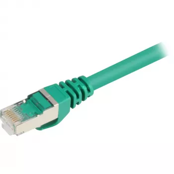 Cabo de rede RJ45 ficha > ficha CAT.6 S/FTP (verde, 1,5 metros)