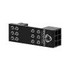 Adaptador Triton Singularity Shift 6-Pin PCIe 90° — conector de alimentação PCIE angular