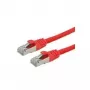 Cabo de patch VALUE S/FTP-(PiMF-) Cat.6, LSOH, vermelho, 2 m (21.99.1241)