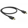 Cabo DisplayPort DeLOCK 85506 0,5 m Preto