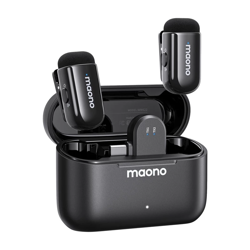 Microfone MAONO WM622 PC2 — alta sensibilidade, baixo ruído para gravações de áudio nítidas