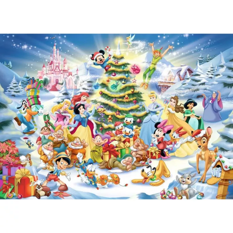 Puzzle Disneys Weihnachten (1000 peças)