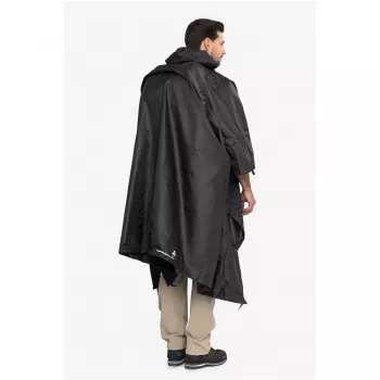 Poncho de chuva para adulto VIKING Vesper mochila preto UNI