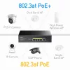 Switch de rede Cudy GS1005PTS1 Gigabit Ethernet (10/100/1000) Power over Ethernet (PoE) preto