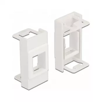 Suporte Keystone DeLOCK Easy 45 módulo 22,5 x 45 mm branco
