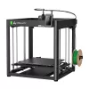 Creality Ender-5 Max impressora 3D CoreXY, até 700 mm/s, nivelamento automático de 36 pontos, Wi-Fi, preta