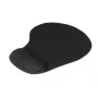 Tapete de rato IB0X IMP003 com apoio de pulso, preto, 190×230 mm