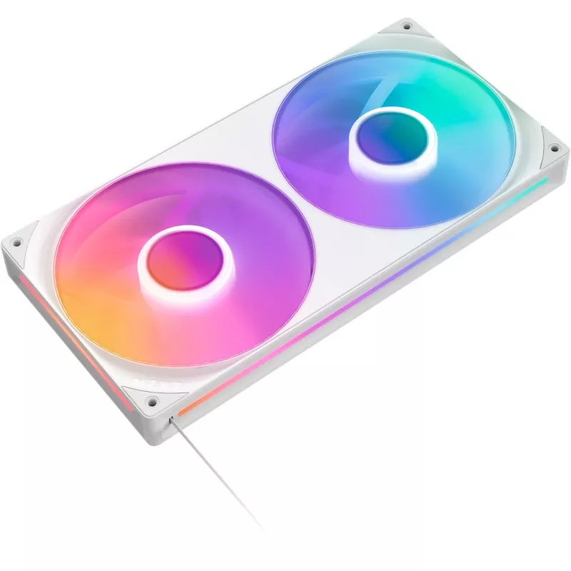 Ventoinha NZXT RF-U28HF-W1 140mm 2000 RPM 98.61 CFM branca