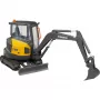 Veículo modelo BRUDER — Volvo ECR40 mini-escavadora (brinquedo) da BRUDER, modelo 02465