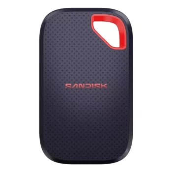 SanDisk Extreme Portable SSD V3 1TB USB-C 3.2 Gen 2x2 até 2000 MB/s IP65 vermelho/azul