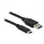 Cabo USB DeLOCK 1m USB3.1-C/USB3.1-A 83870
