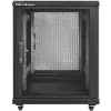 Armário rack 19 polegadas QOLTEC 54519 15U – caixa de rede/servidor, 15U de altura, montagem 19 polegadas