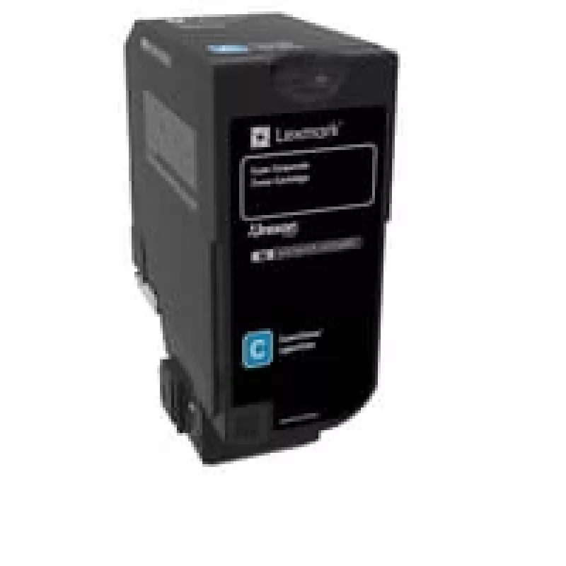 Cartucho de toner Lexmark 74C20CE 2500 páginas Ciano