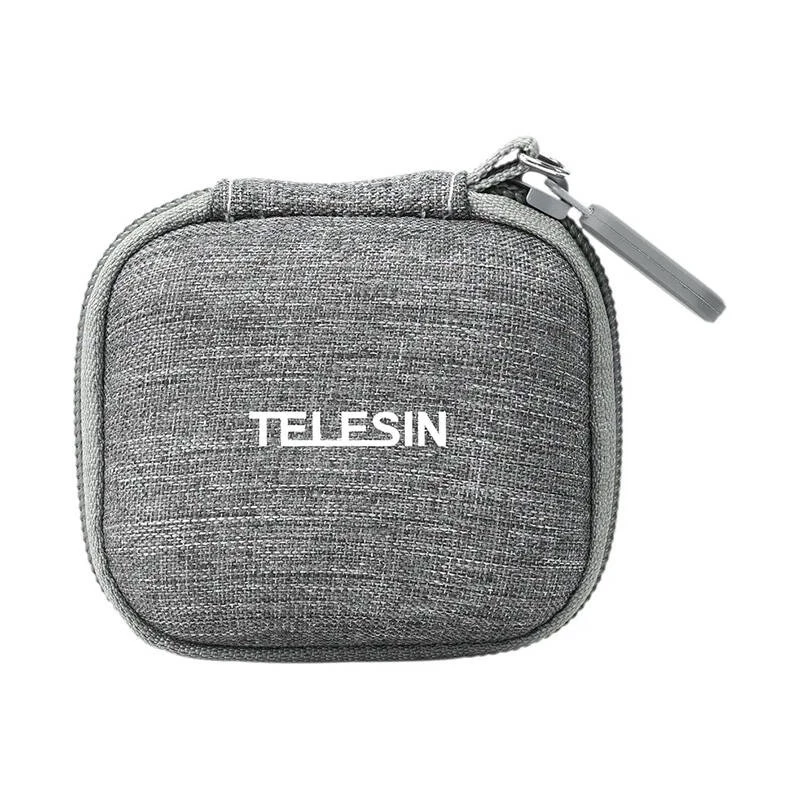 Bolsa mini para câmara Telesin IS-HCC-001 para Insta360 GO 3 — capa de proteção compacta e leve