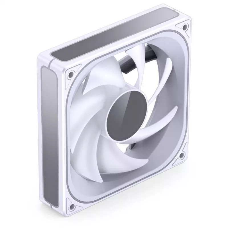 Ventoinha para caixa 120mm PWM ARGB Jonsbo ZB-120 branca, modelo ZB-120W