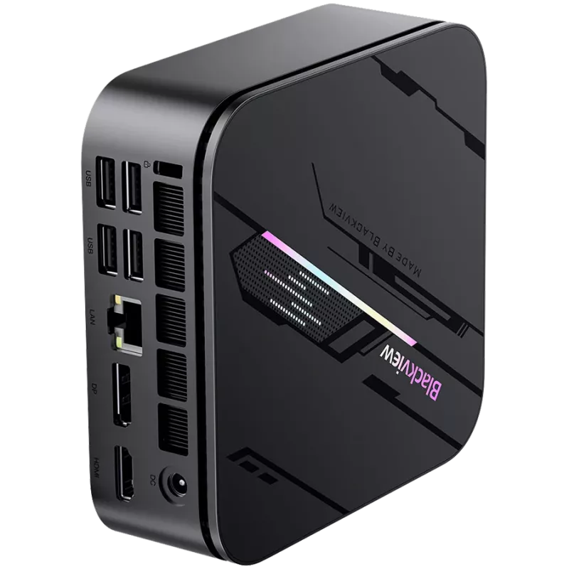 Mini-PC Blackview MP100 Pro I5-12450H 16GB 1TB W11 PRO preto