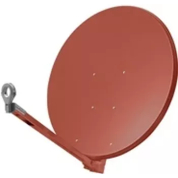 Refletor de satélite Televes S 860CL-Z Alu Classic-Line vermelho, modelo S860CL-Z