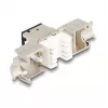 DeLOCK 88118 Módulo Keystone plano preto RJ-45 10 unidades