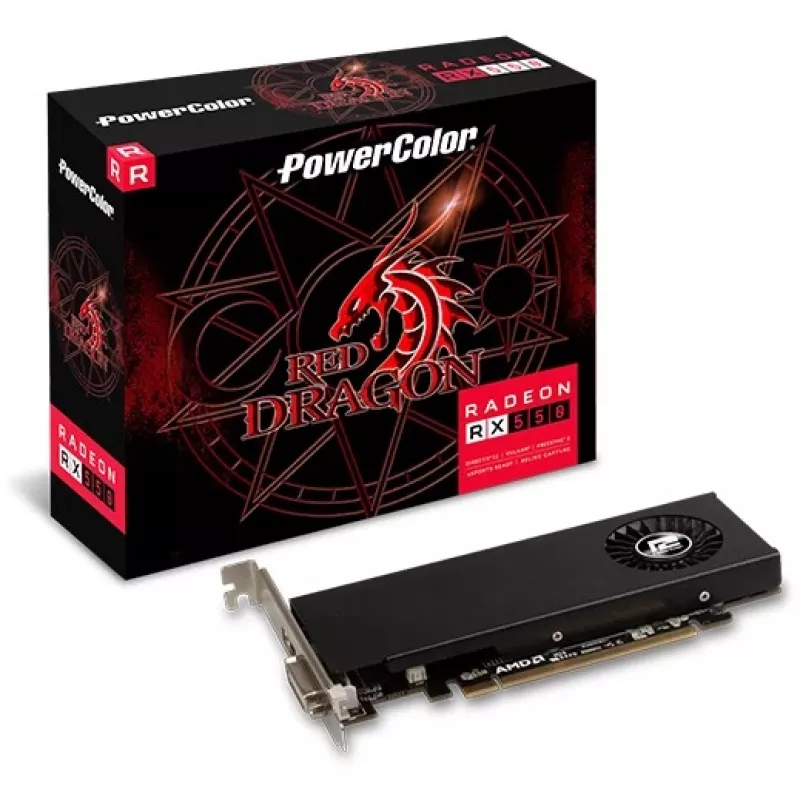 Placa gráfica AMD Radeon RX 550 4GB GDDR5