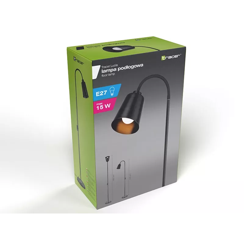 Candeeiro de pé TRACER Lucia TRAOSW47347 LED altura ajustável