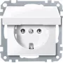 Tomada merten MEG2311-0319 CEE 7/3 branco, termoplástico, 250 V 16 A
