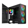 Caixa para PC SAVIO Raptor X1 ARGB vidro/mesh preto