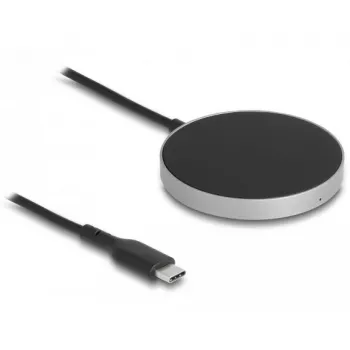 Carregador sem fios DeLOCK 66467 5W 7,5W 10W 15W estação de carregamento indutivo