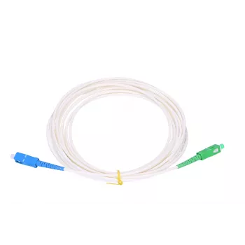 Cabo de patch Extralink SC/UPC - SC/APC, Monomodo G.657.B3, LSZH 3mm Simplex Easy Flex, 20 m