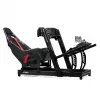 Cockpit de corrida Next Level Racing F-GT Elite Lite Wheelplate Edition altura ajustável compatível com setups de Fórmula e GT