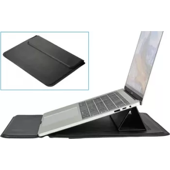 Renkforce capa para portátil compatível com máximo: 34,5 cm (13,6) preta com suporte para portátil integrado (RF-5594130)