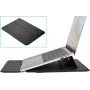 Renkforce capa para portátil compatível com máximo: 34,5 cm (13,6) preta com suporte para portátil integrado (RF-5594130)