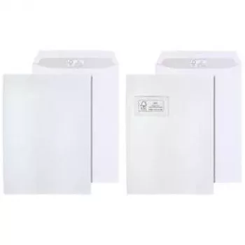 MAILmedia FSC envelope de envio DIN C4 com janela, branco, 1 unid.