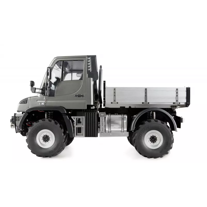 Amewi Mercedes-Benz Unimog porta-equipamentos 4WD antracite 1:10 ARTR (22683)