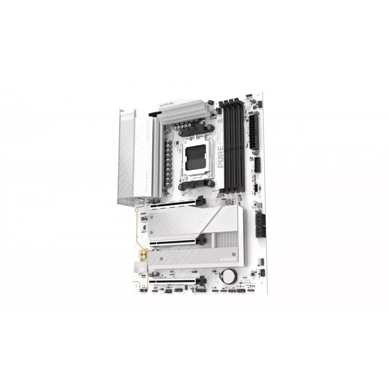 Placa principal Sapphire PURE B850A WIFI7, AMD B850, Socket AM5, ATX, DDR5