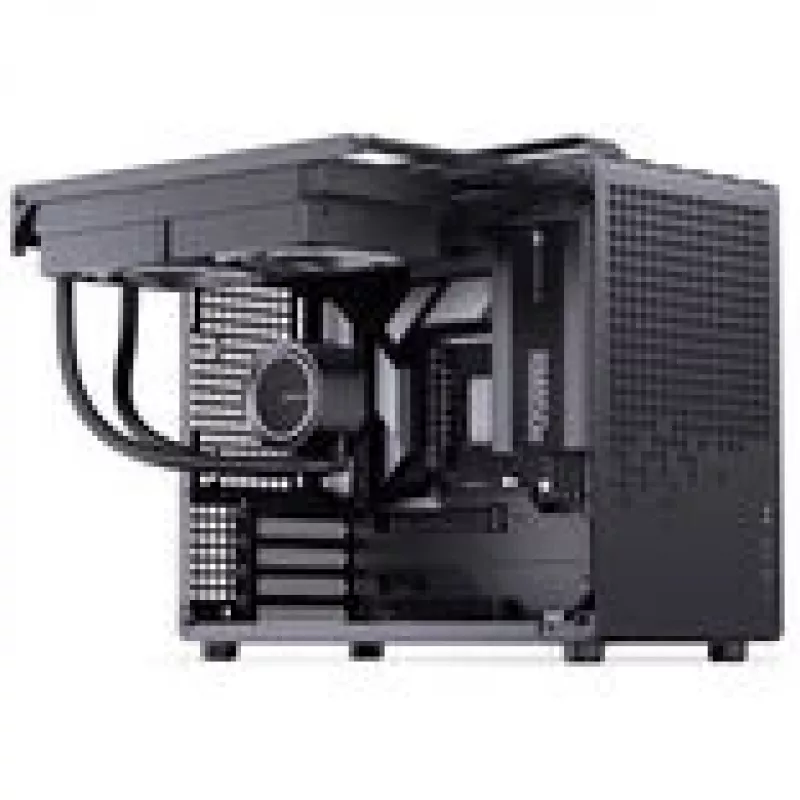 Caixa de computador Jonsplus Z20 Mesh Mini Tower Micro-ATX preto