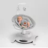 Berço / berço baloiço Lionelo Bella conjunto cinzento betão – cama de bebé com função de baloiço