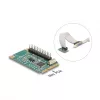 Adaptador paralelo interno DeLOCK 95275 Mini PCI Express verde