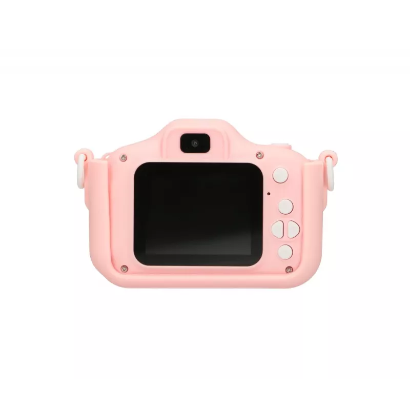 Câmara infantil Extralink H28 Dual rosa 1080P 30fps, ecrã de 2.0 polegadas