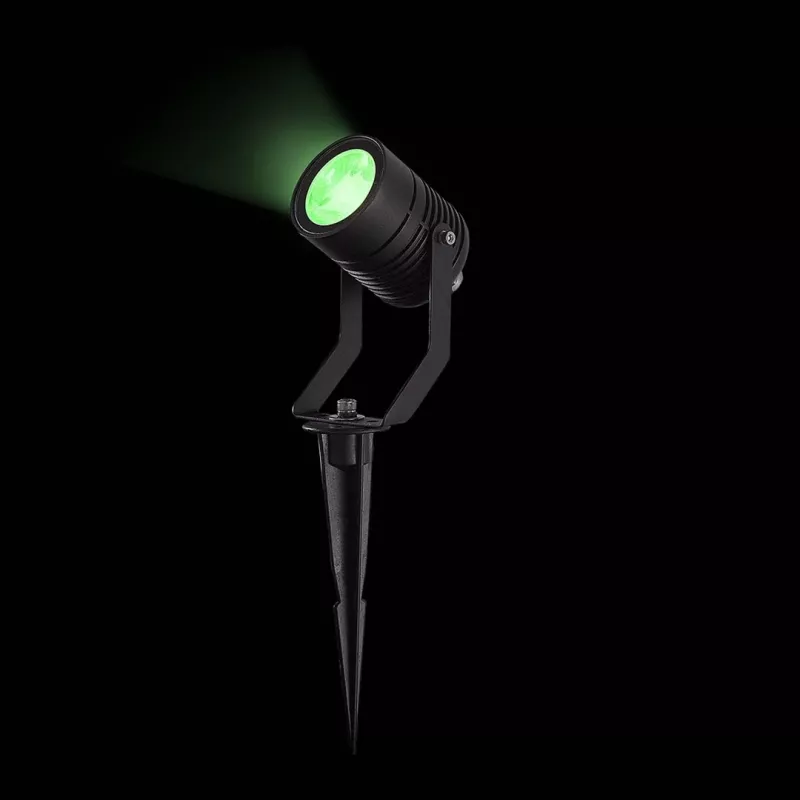 Iluminação exterior Nedis ZBLOS10RGBW3 Candeeiro de chão para exterior LED 9 W G