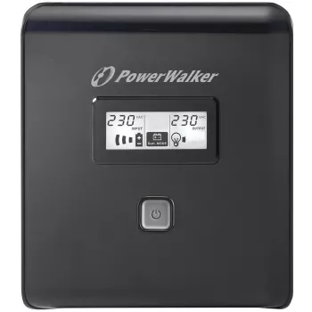 PowerWalker VI 1000 LCD 1 kVA 600 W 4 saídas AC