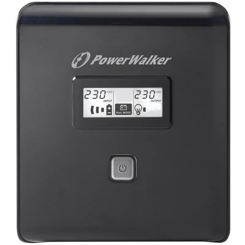 PowerWalker VI 1000 LCD 1 kVA 600 W 4 saídas AC