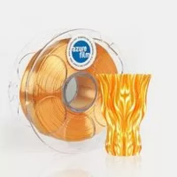 Silk Flame Orange 1,75 mm 1 kg Azurefilm filamento 3D Azurefilm (FL171-2010)