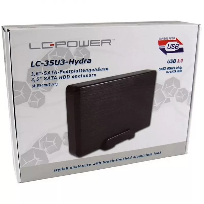 Caixa para HDD LC-Power LC-35U3-HYDRA