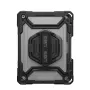 Urban Armor Gear Plasma Healthcare 124470114340 capa para tablet Apple iPad 10.9 (10.ª geração) / 11 (A16), 27,7 cm (10,9"), bumper, suporte, alça de mão, ice/preta