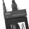 Placa de interface Unitek Y-1039, cabo USB incluído, 5 Gbit/s, preto, Plug-and-Play