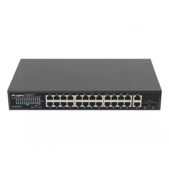 Switch não gerido Lanberg RSGE-24P-2GE-2S-250 24 portas montagem em rack