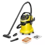 Kärcher WD 5 P V-25/5/22 1.628-307.0 aspirador universal, 1100 W, 25 l, cabo de 5 m, preto/amarelo